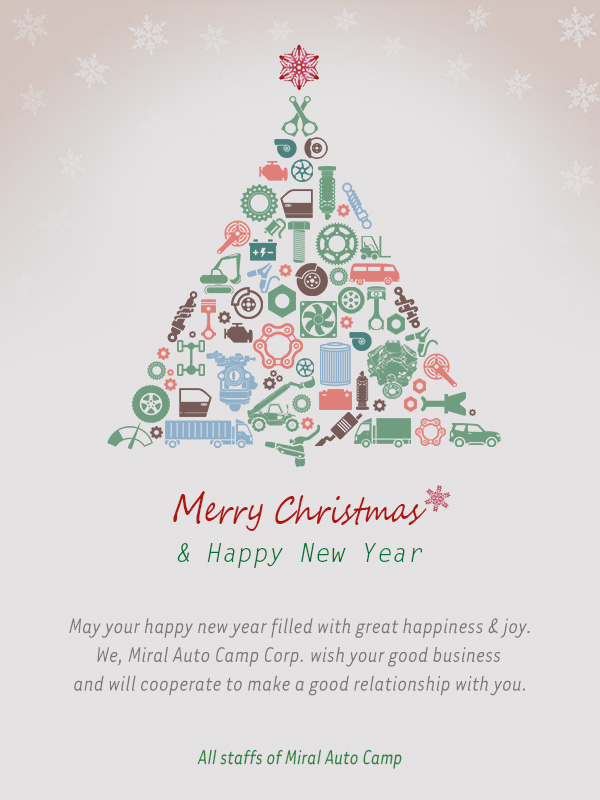 Miral Auto Camp - Merry Christmas & Happy New Year